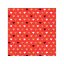 Szerelem XOXO Red szalvéta 20 db-os 33x33 cm