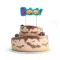 Halloween Boo torta dekoráció 18 cm