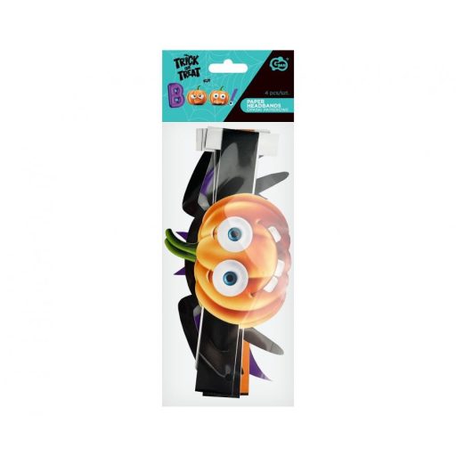 Halloween Boo fejpánt 4 db-os