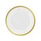 Arany Gold Celebrate papírtányér 6 db-os 18 cm