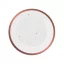 Rózsaszín Rose Gold Celebrate papírtányér 6 db-os 18 cm