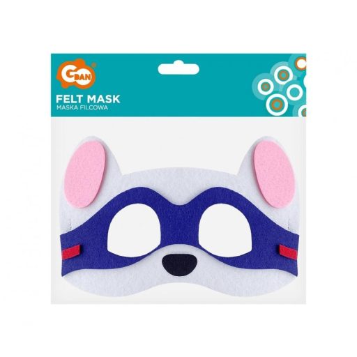 Kutyás Dog Brigade Superhero filc maszk 18 cm