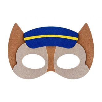 Kutyás Dog Brigade Police filc maszk 18 cm