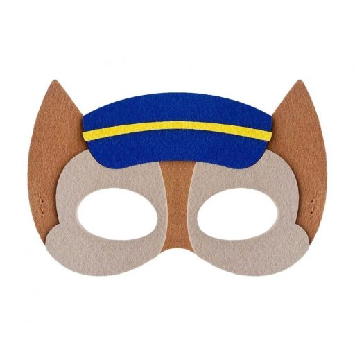 Kutyás Dog Brigade Police filc maszk 18 cm