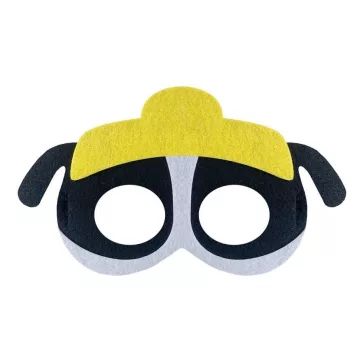 Kutyás Dog Brigade Black filc maszk 18 cm