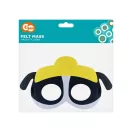 Kutyás Dog Brigade Black filc maszk 18 cm