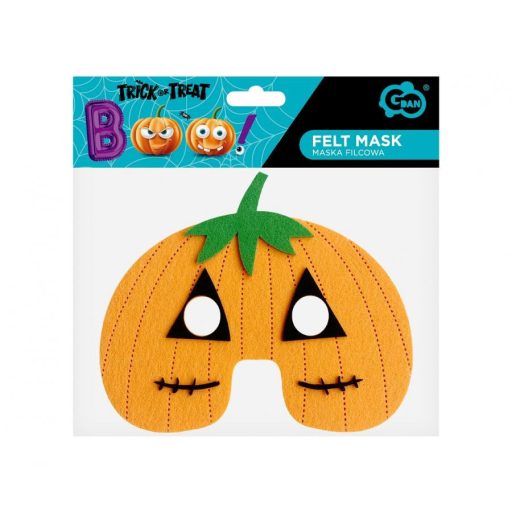 Tök Orange filc maszk 19 cm