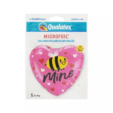 Szerelem Bee Mine fólia lufi 46 cm