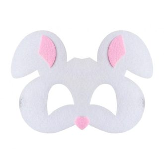 Nyuszi Rabbit filc maszk 18,5 cm