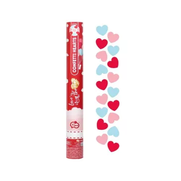 Szerelem Love is in the air konfetti kilövő 40 cm