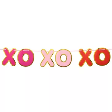 Szerelem XOXO felirat 200 cm