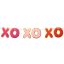 Szerelem XOXO felirat 200 cm
