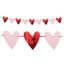 Szerelem Hearts girland 200 cm