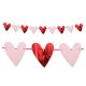 Szerelem Hearts girland 200 cm