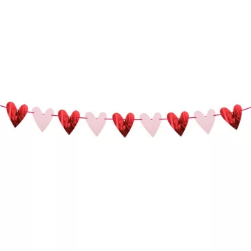 Szerelem Hearts girland 200 cm
