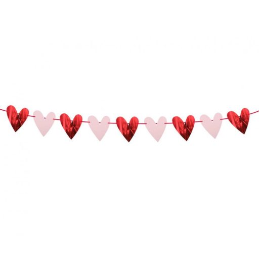 Szerelem Hearts girland 200 cm