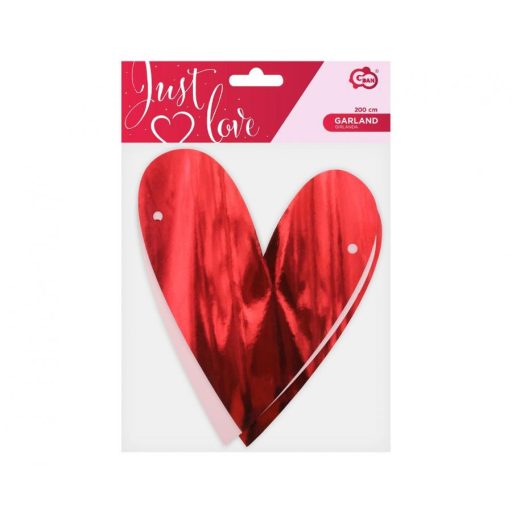 Szerelem Hearts girland 200 cm