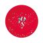 Karácsonyi Red Joy papírtányér 6 db-os 18 cm