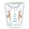 Karácsonyi Hello Winter White papír pohár 6 db-os 250 ml