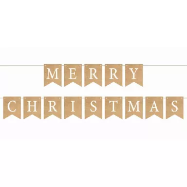 Merry Christmas Brown felirat 250 cm