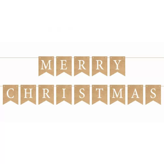 Merry Christmas Brown felirat 250 cm Merry Christmas Brown felirat 250 cm