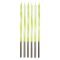 Zöld Candy Lime Green tortagyertya, gyertya szett 6 db-os