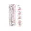 Rose-Gold Holographic szerpentin 4 m