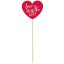 Szerelem Love is in the air Heart papír dekoráció 30 cm