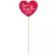 Szerelem Love is in the air Heart papír dekoráció 30 cm