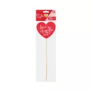 Szerelem Love is in the air Heart papír dekoráció 30 cm