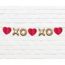Szerelem XOXO papír girland 200 cm Szerelem XOXO papír girland 200 cm