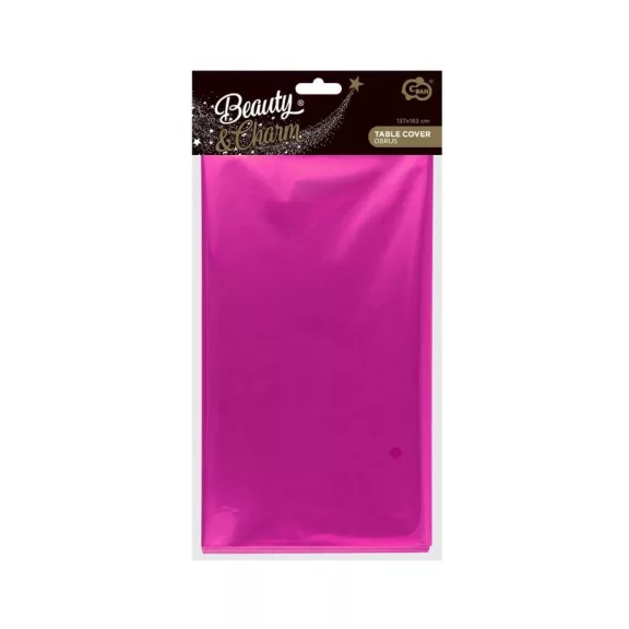 Magenta Metallic fólia asztalterítő 137x183 cm