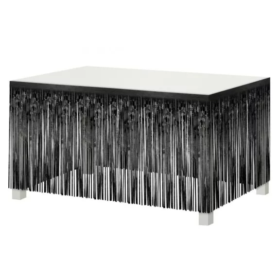 B&C Black, Fekete asztali dekoráció 300 cm B&C Black, Fekete asztali dekoráció 300 cm