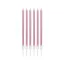 B&C Metallic Rose Gold tortagyertya, gyertya szett 6 db-os