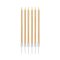 Arany Metallic Light Gold tortagyertya, gyertya szett 6 db-os