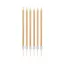 Arany Metallic Light Gold tortagyertya, gyertya szett 6 db-os