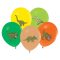 Dinoszaurusz Colorful léggömb, lufi 5 db-os 12 inch (30 cm)