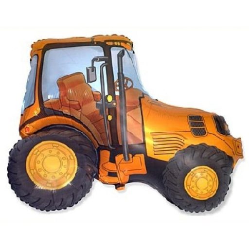 Traktor Orange fólia lufi 94 cm (WP)