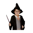 Varázsló Wizard Black jelmez 120/130 cm