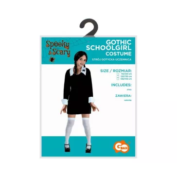 Iskoláslány Gothic Spider jelmez 130/140 cm