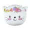 Cicás Flower fólia lufi 44 cm