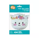 Cicás Flower fólia lufi 44 cm