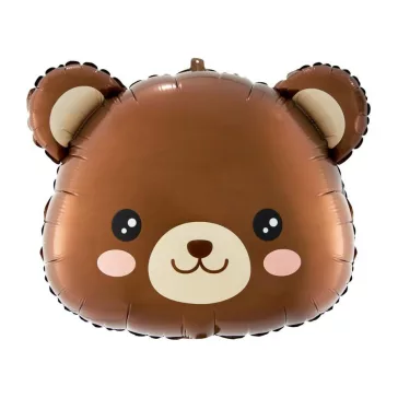 Maci Brown fólia lufi 48 cm