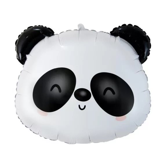 Panda Head fólia lufi 43 cm Panda Head fólia lufi 43 cm