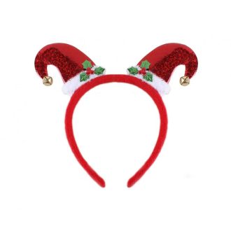 Mikulás sapka Santa fejpánt