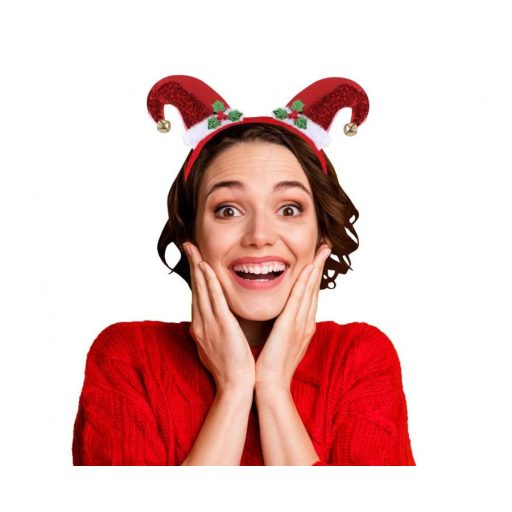 Mikulás sapka Santa fejpánt
