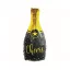 B&C Champagne Cheers, Pezsgős üveg fólia lufi 76 cm