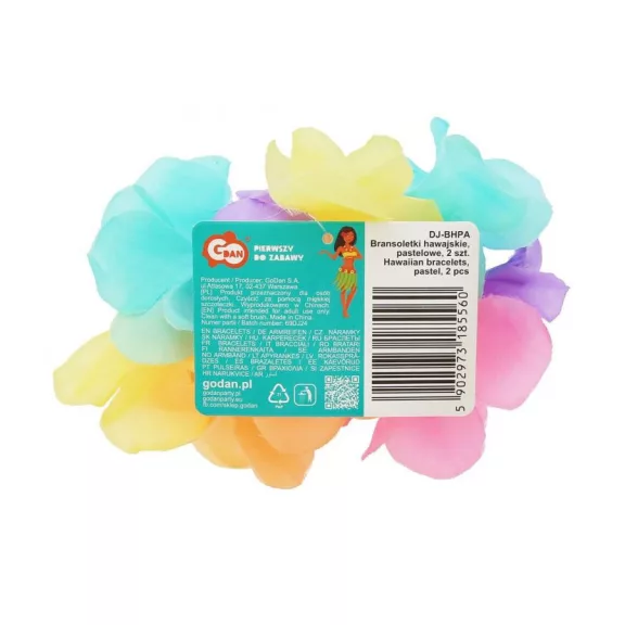 Hawaiian Pastel, Színes karkötő szett 2 db-os