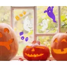 Halloween Boo zselés ablak matrica szett Halloween Boo zselés ablak matrica szett