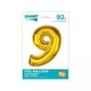 Arany 9-es Gold szám fólia lufi 92 cm Arany 9-es Gold szám fólia lufi 92 cm